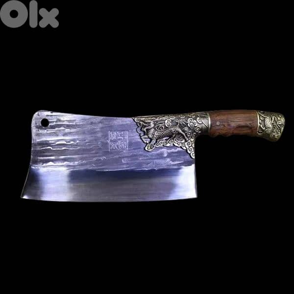 handmade high quality Chef knife butcher knife chopping knife knives 5