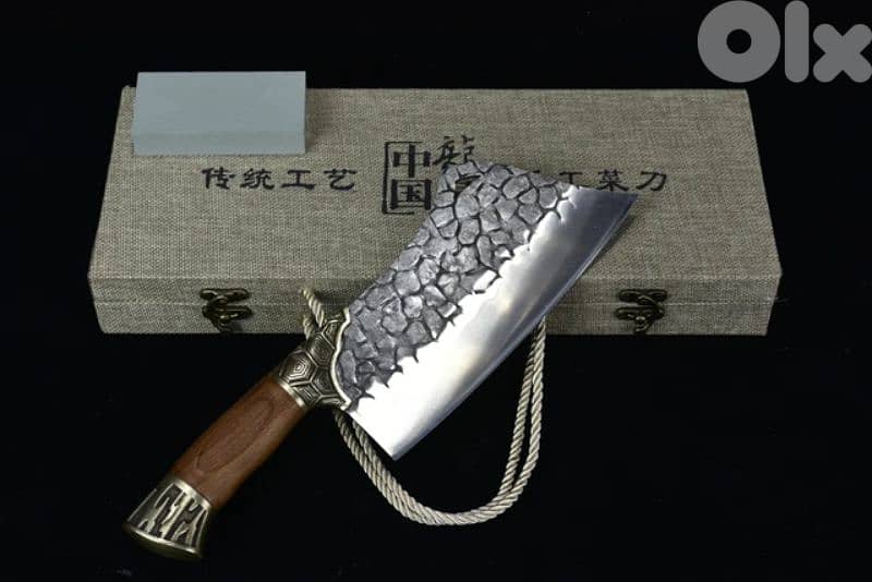 handmade high quality Chef knife butcher knife chopping knife knives 6