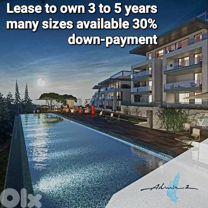 Duplex Apartment+Terrace+Pool +Mountain view for sale in Adma - أدما 0