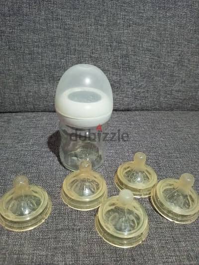 glass Avent Philips bottle 120ml