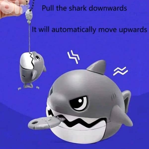 funny shark keychain 0