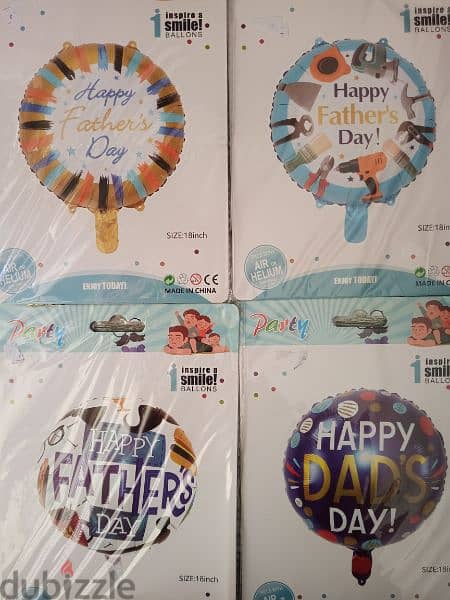 father's day balloons and decoration 10
