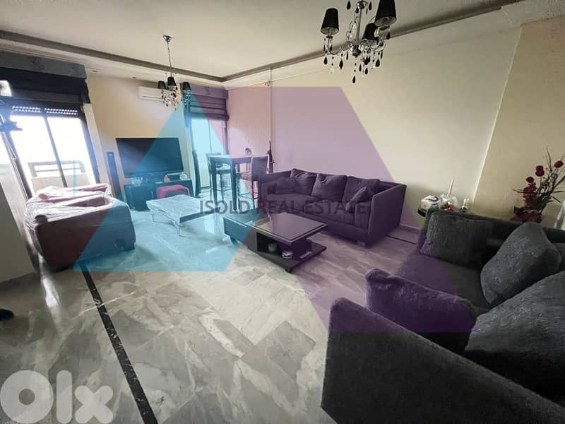 HOT DEAL,Apartment +open mountain/sea view 4 sale Sahel Alma ساحل علما 0