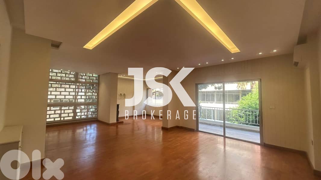 L15258-Renovated 3-Bedroom Apartment for Rent In Badaro 0