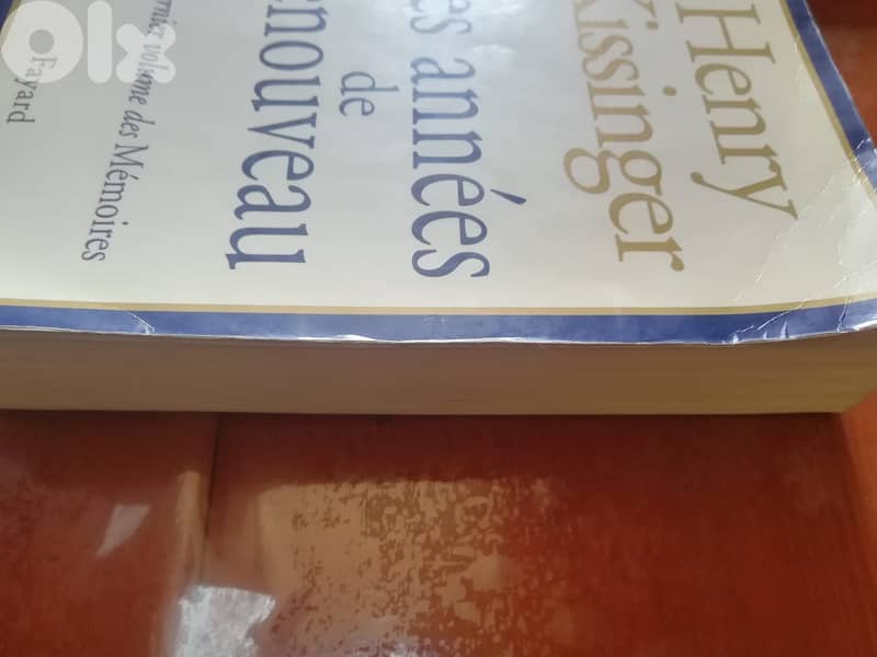 "les annees de renouveau" livre par Henry Kissinger 2