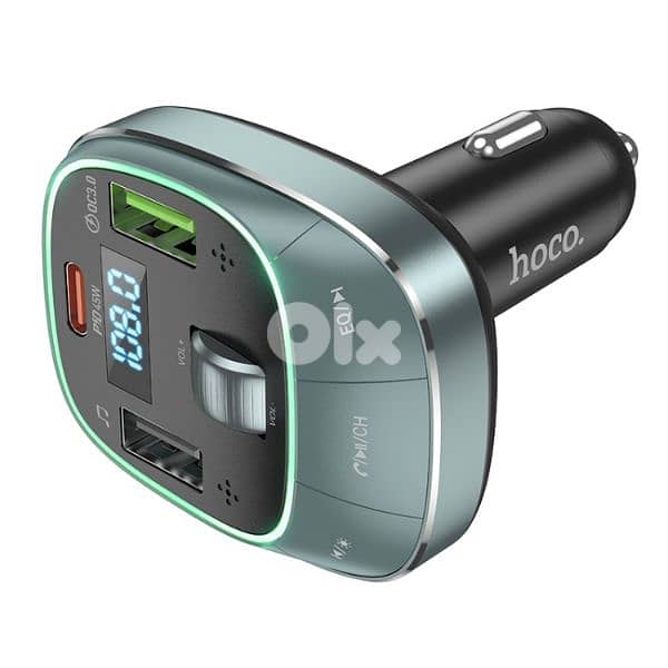 Hoco E76 48W Car Bluetooth FM Transmitter 2