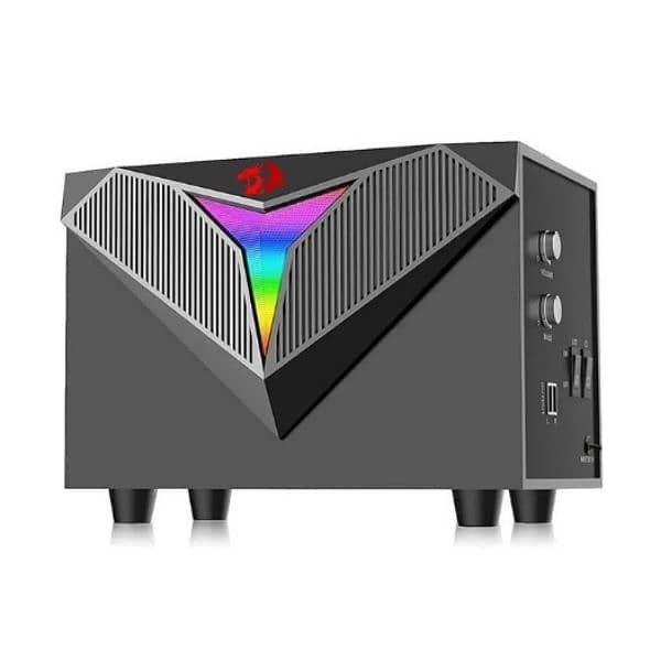 Redragon Toccata RGB 2.1 Wired Gaming Subwoofer Speakers 1