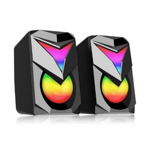Redragon Toccata RGB 2.1 Wired Gaming Subwoofer Speakers 2