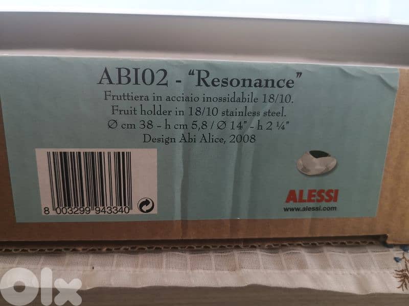 crystal stainless steel carafe tray bowl made in italy poland Czech 8