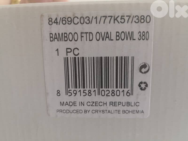 crystal stainless steel carafe tray bowl made in italy poland Czech 13