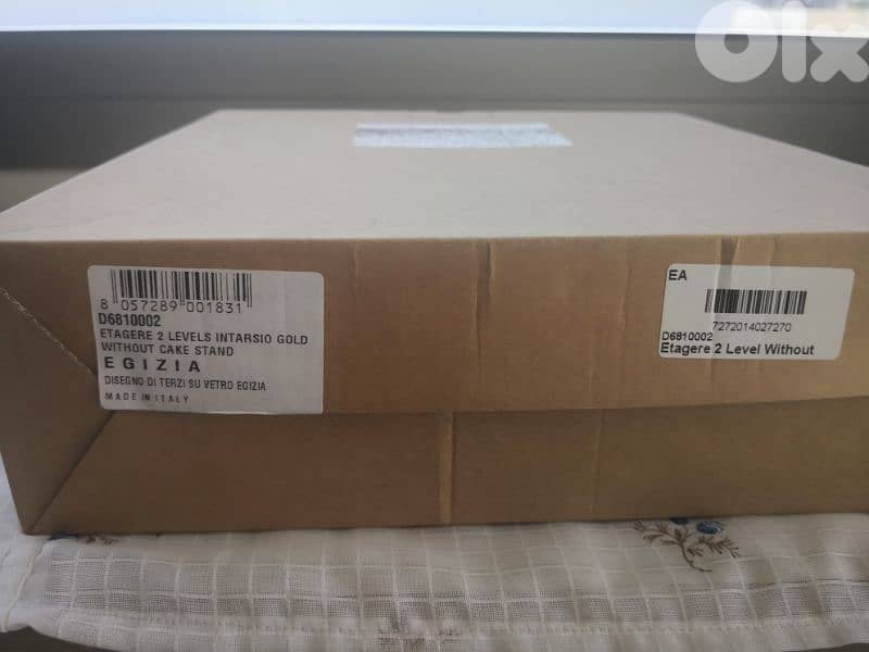 crystal stainless steel carafe tray bowl made in italy poland Czech 18