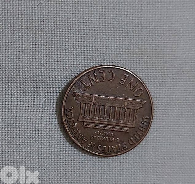 Error mint  USA Cent penny coin 1962 D "L" in Liberty on the Rim over 1