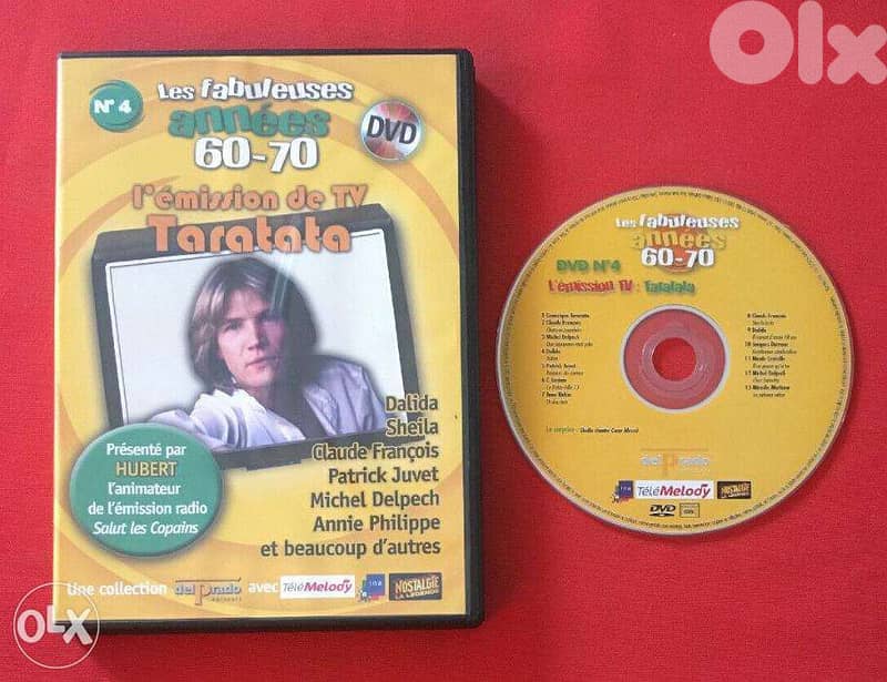 les fabuleuses annees 60-70 original 10 musical dvds still new 2
