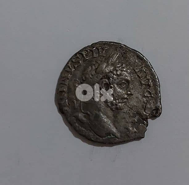 Ancient Roman Silver coin for Emperor Caracalla year 198 AD 0