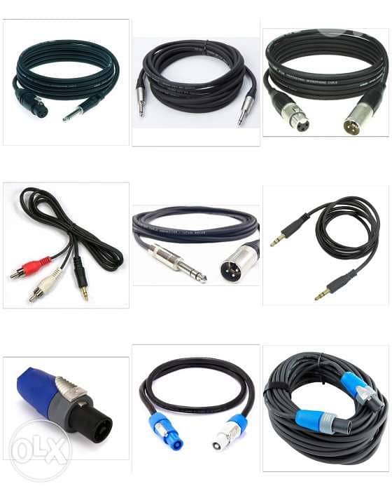 cable sound new not used,price start 3$ and up 0