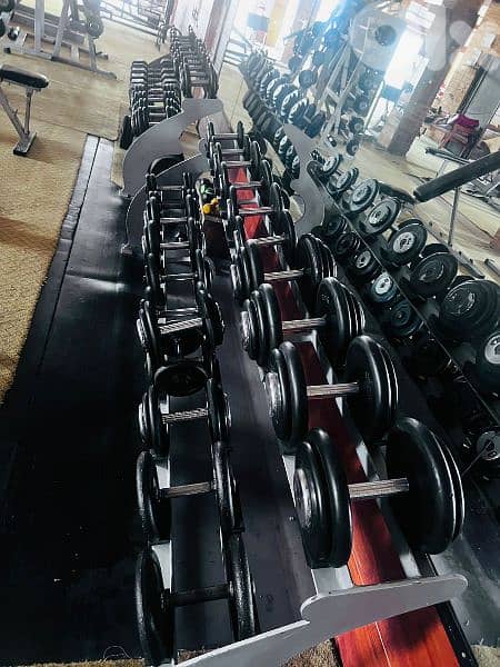 Gym for sale 03027072 GEO SPORT EQUIPMENT نادي حديد كامل للبيع 0
