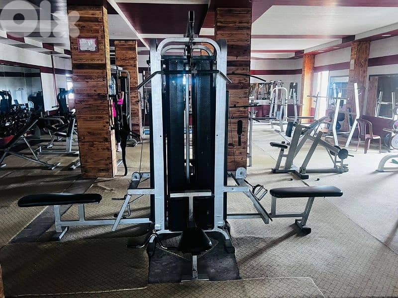 Gym for sale 03027072 GEO SPORT EQUIPMENT نادي حديد كامل للبيع 6