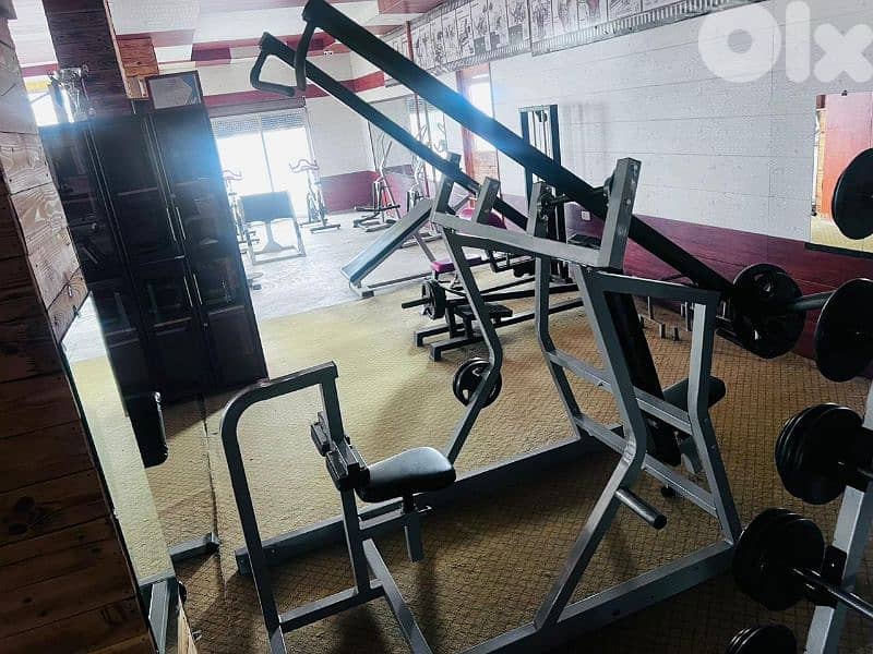 Gym for sale 03027072 GEO SPORT EQUIPMENT نادي حديد كامل للبيع 9