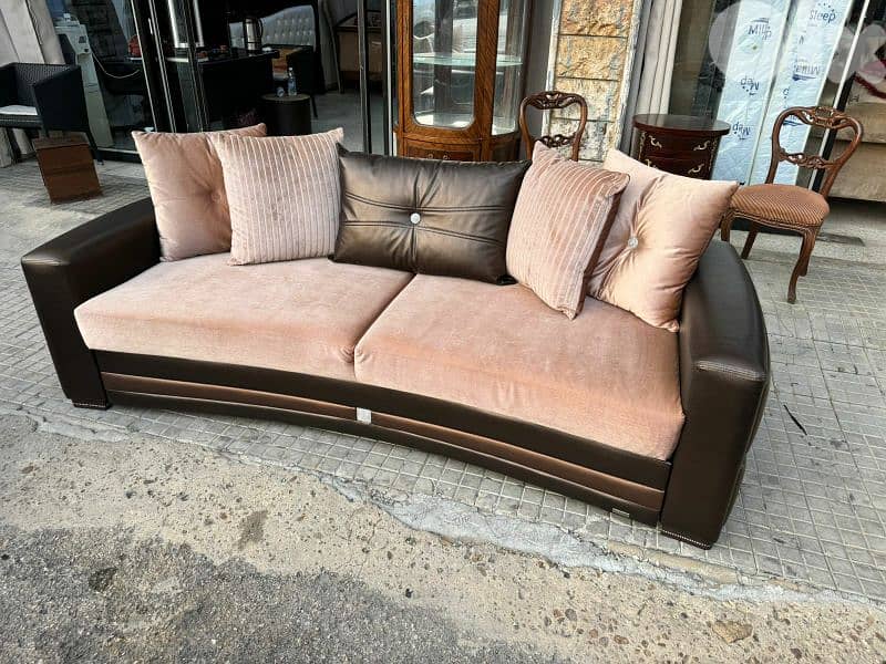 طقم كنبايات شغل Ballona تركي بفتح صندوق وتخت 0