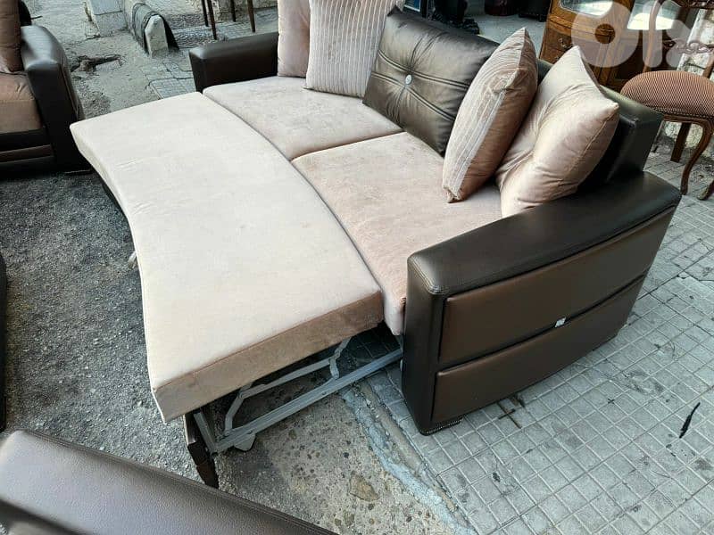 طقم كنبايات شغل Ballona تركي بفتح صندوق وتخت 7