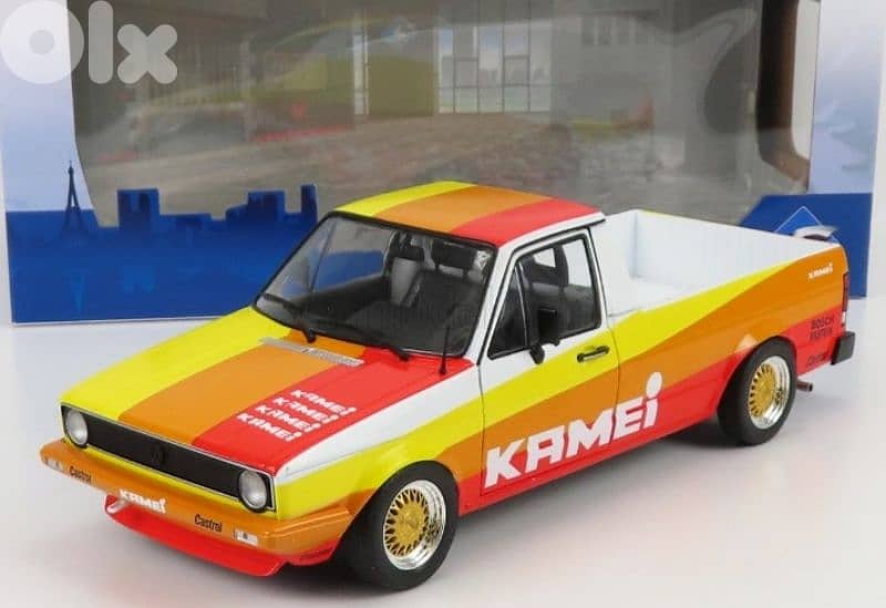 VW Caddy 1982 Street Fighter diecast car model 1;18. 0