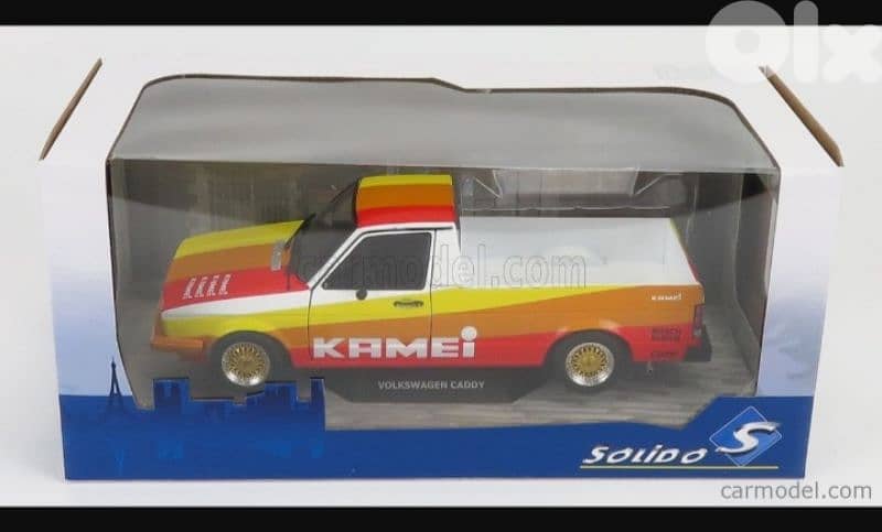 VW Caddy 1982 Street Fighter diecast car model 1;18. 7