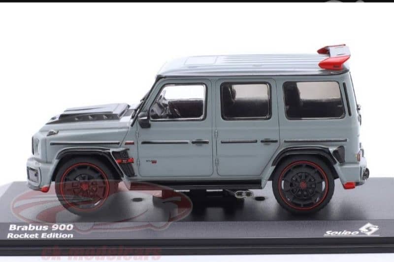 Mercedes G class Brabus 900 diecast car model 1;43 1