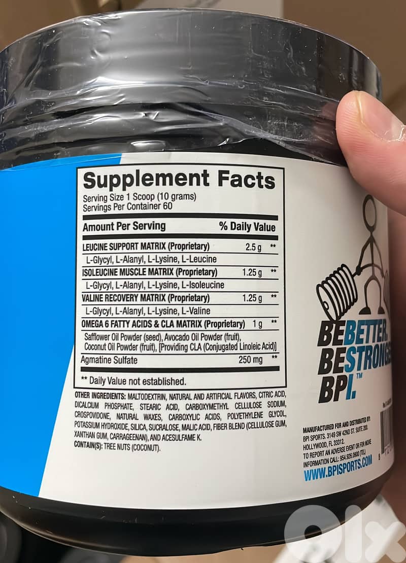 BPI Sports Best BCAA 60 Servings Fruit Punch (Amino) 1