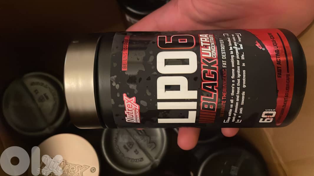 NUTREX LIPO 6 Black Ultra Concentrate Fat burner (60 CAPS) 0