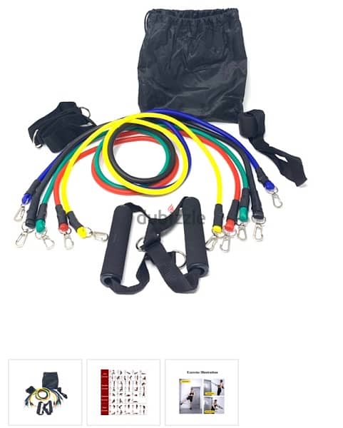 Flexibel workout ruber bands 0