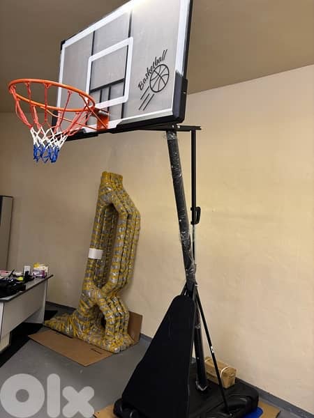 Portable Basketball Hoop 140 cm x 80 cm 1