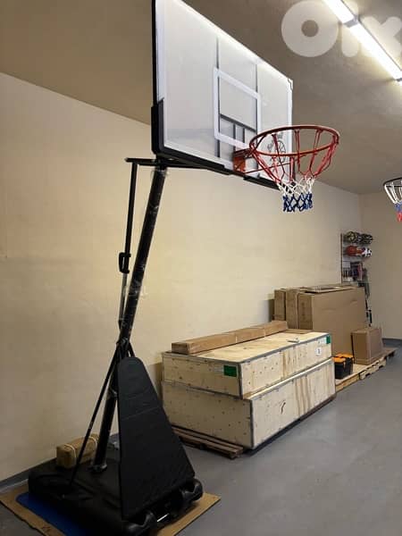 Basketball Hoop 140 cm x 80 cm backboard 0