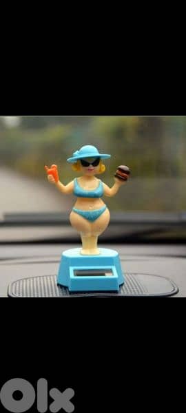 cute solar power swinging toys 3