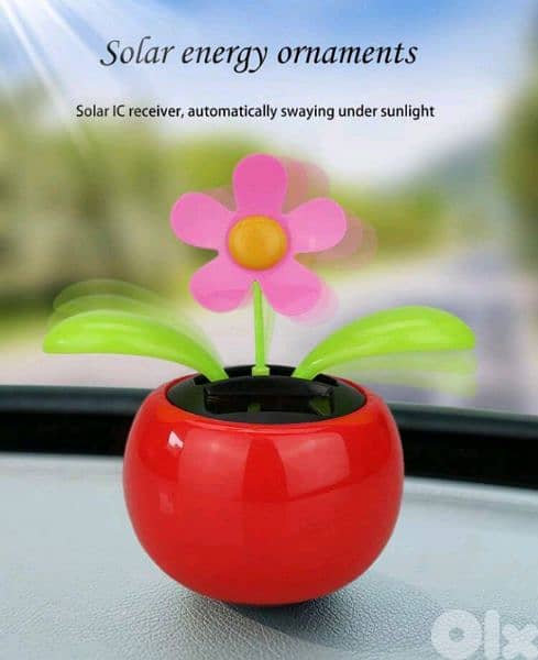 cute solar power swinging toys 6