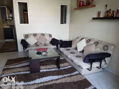 Fully Furnished Beach Chalet with Sea View in Tabarja - St Paul | Rent
