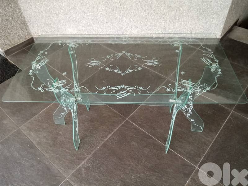 تصفية عامة طاولة زجاج مستطيلة الشكل 0