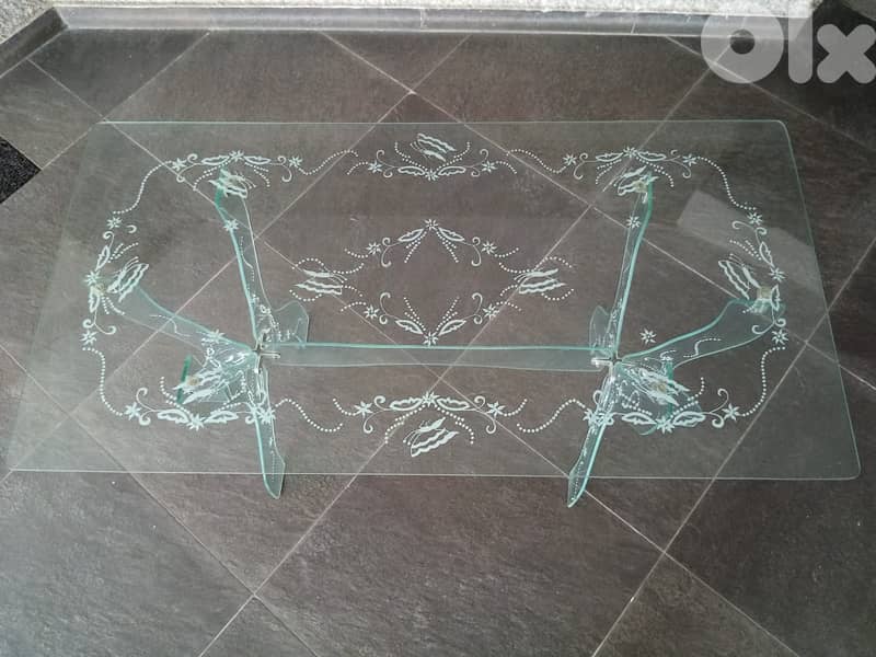 تصفية عامة طاولة زجاج مستطيلة الشكل 2