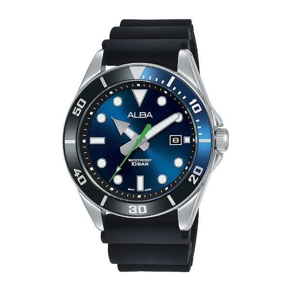 ALBA diver 100m made by seiko 0