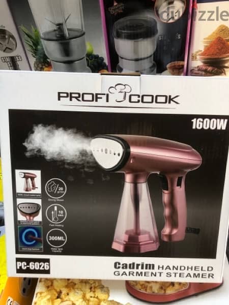 Handheld garment clothes steamer مكواية بخار 0