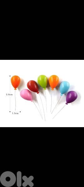 cute balloons magnets 2