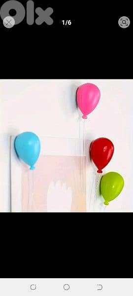 cute balloons magnets 6