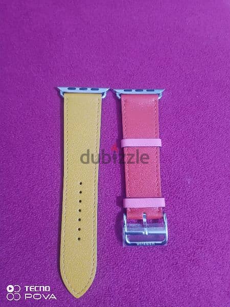 apple watch original leather bands 0