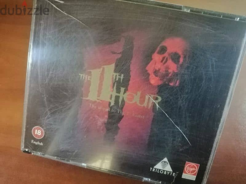 (The 11th Hour) 1995 ORIGINAL PC Game in 4 CDs 2