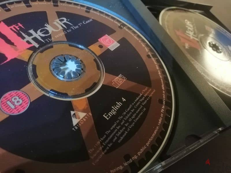 (The 11th Hour) 1995 ORIGINAL PC Game in 4 CDs 4