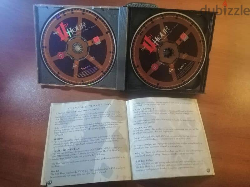 (The 11th Hour) 1995 ORIGINAL PC Game in 4 CDs 5