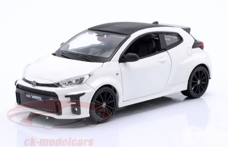 Toyota GR Yaris 2021 diecast car model 1:24. 0