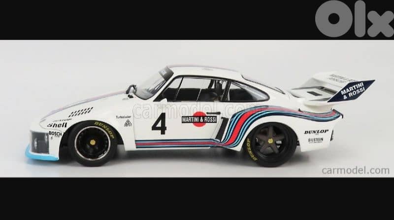 Porsche 935 Martini Racing 1976 diecast car model 1;18 1