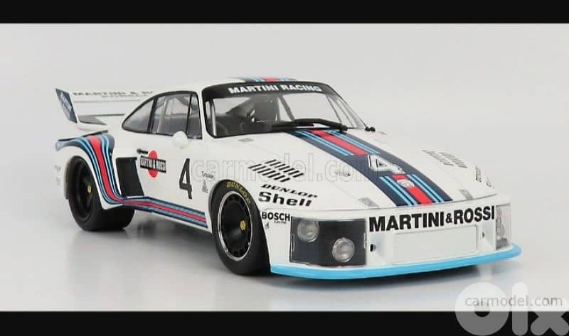 Porsche 935 Martini Racing 1976 diecast car model 1;18 4