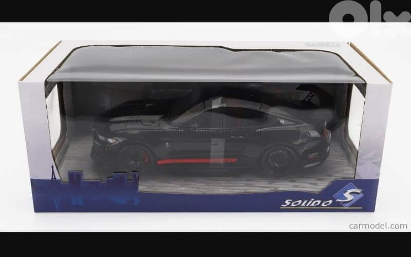 Mustang Shelby GT500 Code Red '22 diecast car model 1;18. 7