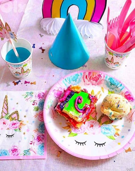 sweet unicorn birthday decoration 0